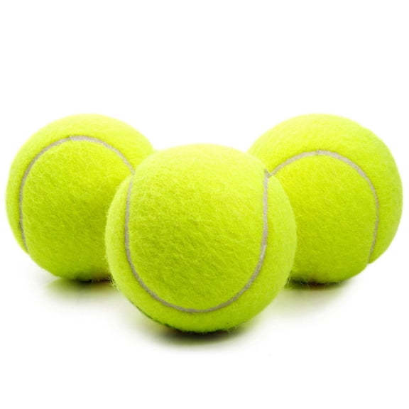 6.5cm Practice Tennis Ball for Dogs Beach & Outdoor Pet Chew Toy, Sports Fun Fetch Ball