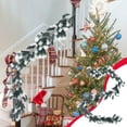 thumbnail image 1 of 6.5ft Artificial Christmas Garland – Flexible Pine Needle Vine with Soft Rubber Texture for Holiday & Wedding Decor, 1 of 6