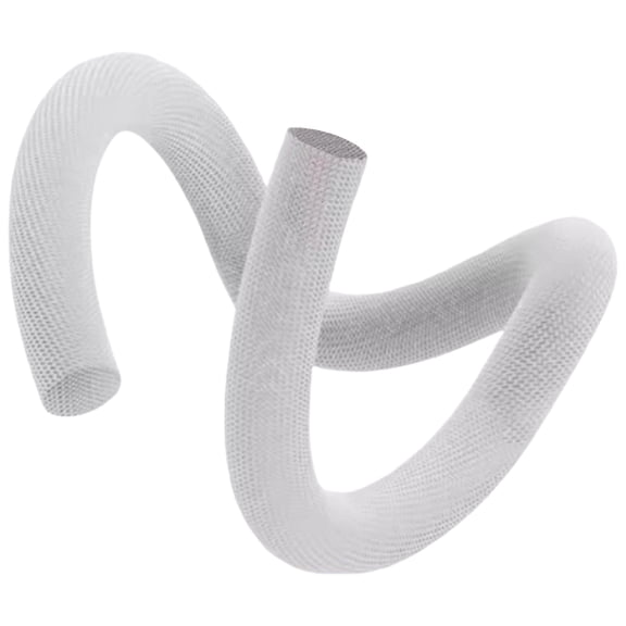 6.5ft Cable Protector for Dogs and Cats, Cable Sleeve for Easy Cable Management, Protects Cables from Chewing Pets, White