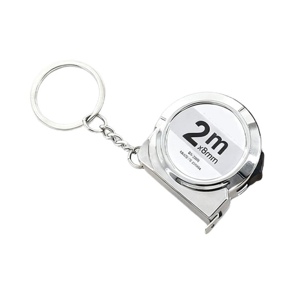 6.5ft Mini Tape Measure Keychain,Portable Retractable Small Tapes Measure with Slide Lock,Functional Mini Retractable Measuring Tape Keychains for Prize Bag Filler Office Home Daily Use