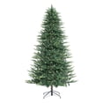 thumbnail image 1 of 6.5ft Nordic Christmas Tree with Lights, Tree Prelit with 921 Branch Tips, 500 Warm Lights and Metal Stand by Homestock, 1 of 9