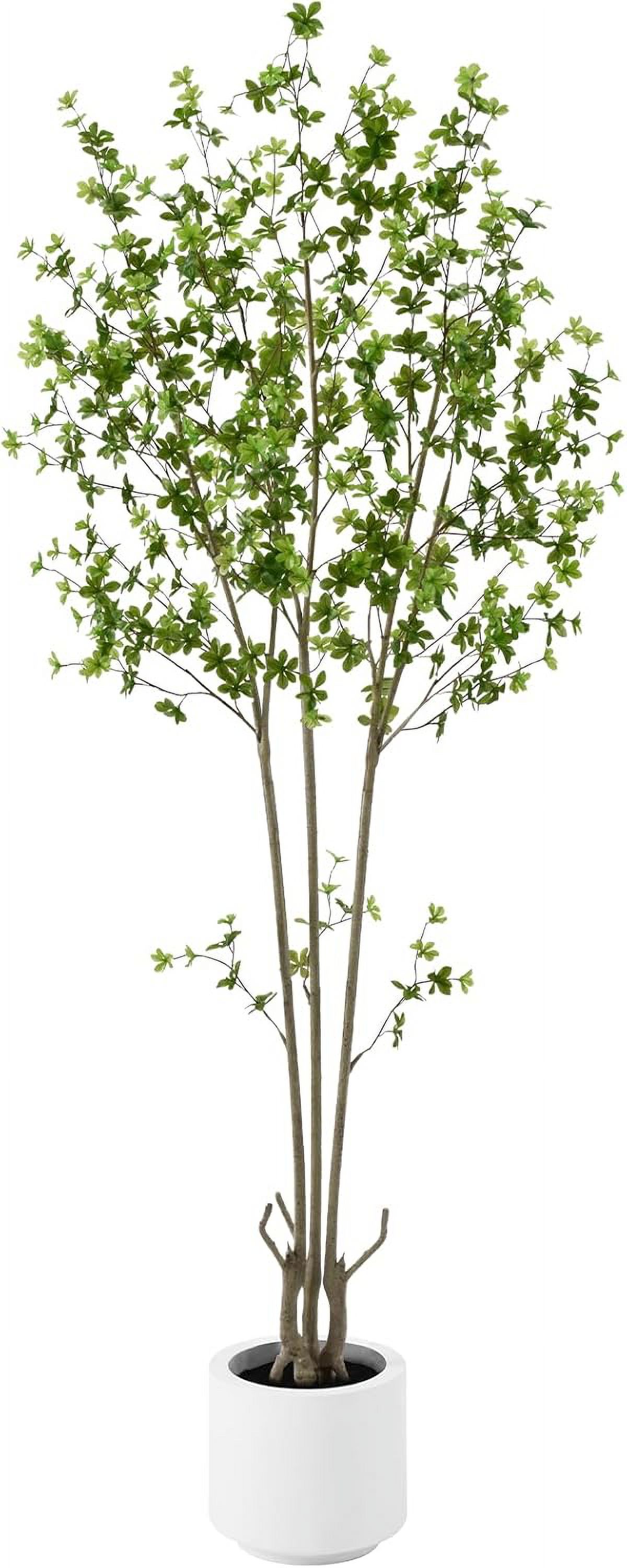 6.5ft Tall Artificial Enkianthus Tree, Fake Enkianthus Tree with ...