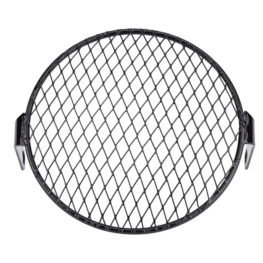 6 5in Motorcycle Side Mount Headlight Round Grill Cover Mask For 6-5in-motorcycle-side-mount-headlight-round-grill-cover-mask-for