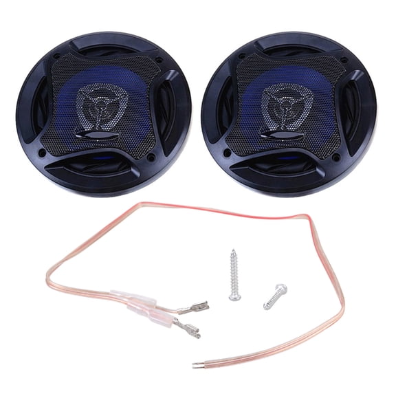 6.5inch Coaxial Car Speakers 500w Power Vehicle Speaker with Easy Installation Non-Paper for Enhanced Sound Experience