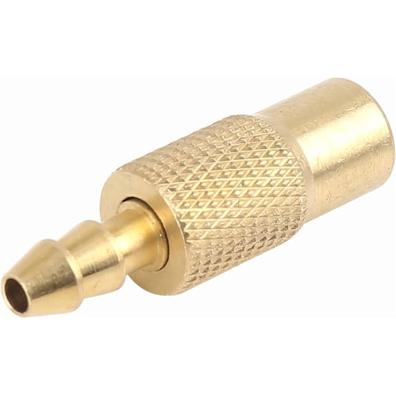 6.5mm Air Chuck Adapter Tire Inflator Tire Chuck Compressor Pump Accessories Gold Tone for Vehicle