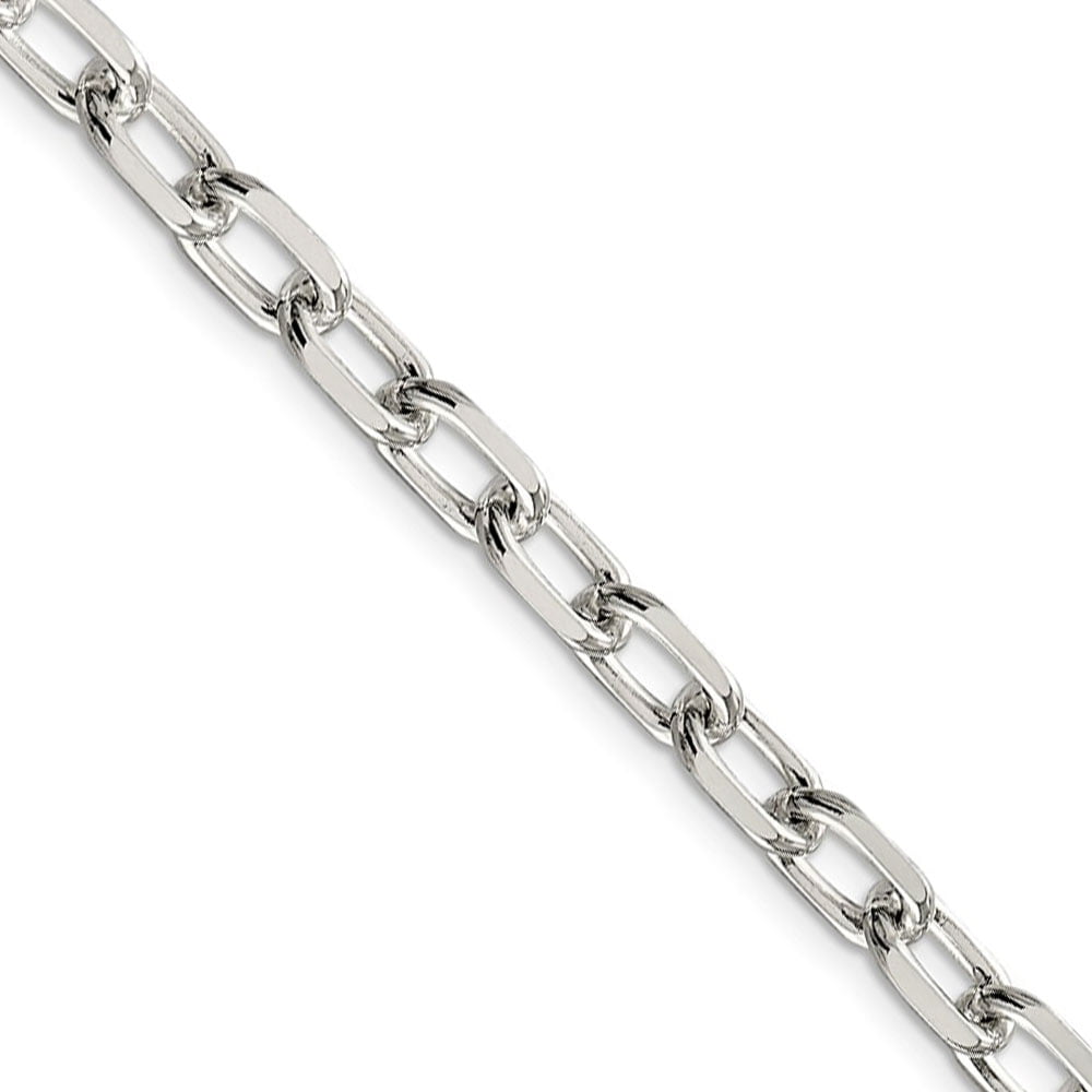 Ladies Stainless Steel Necklace Chain, Chain for Men Silver, Cable Chain,  2.4mm Silver Chain Necklace 16-26 Inches