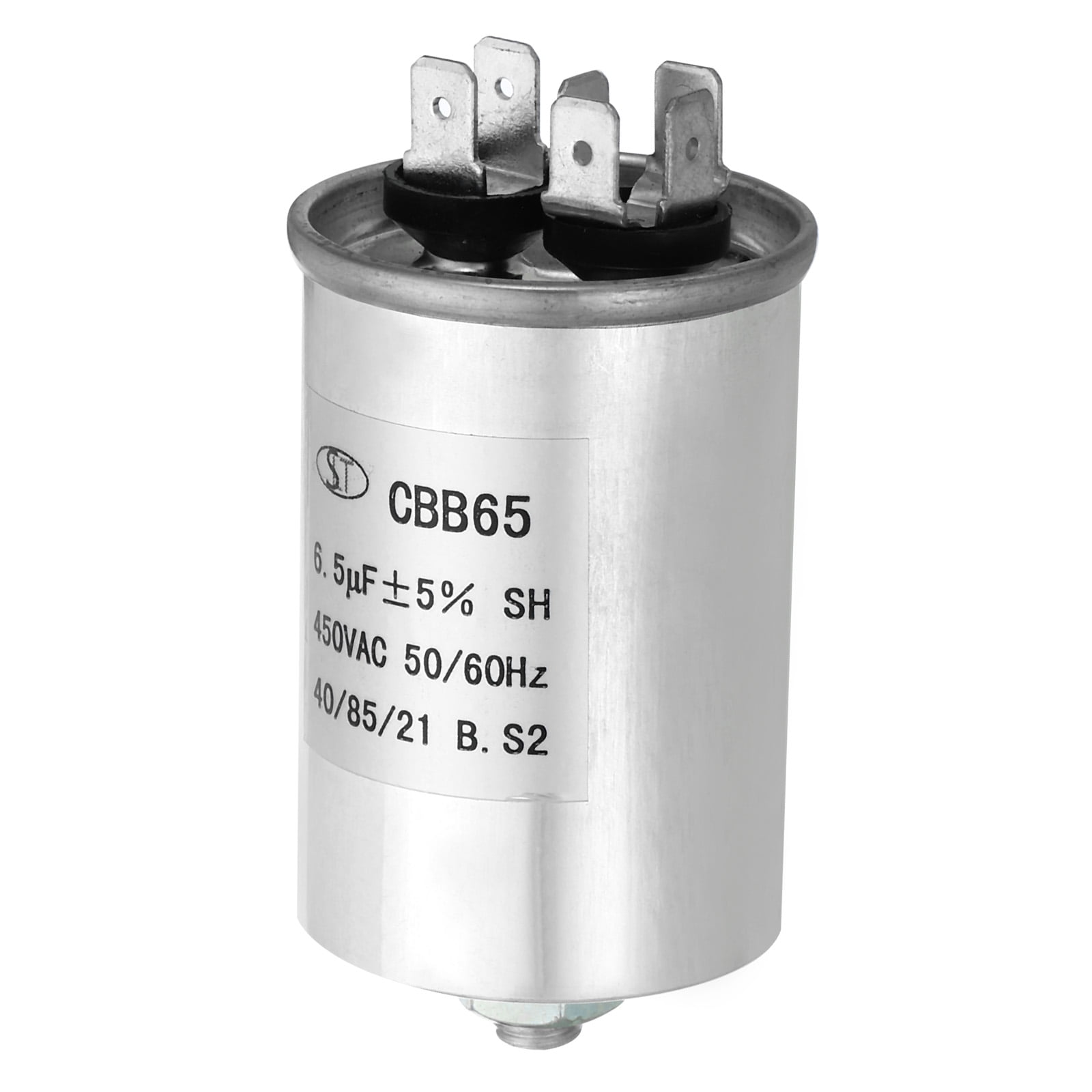 Condensatore CBB65 20+5uF 370/440V AC - Per Avvio Motore Aria Condizionata, Pompe Di Calore, Ventilatori, Dimensioni 50x85 Mm