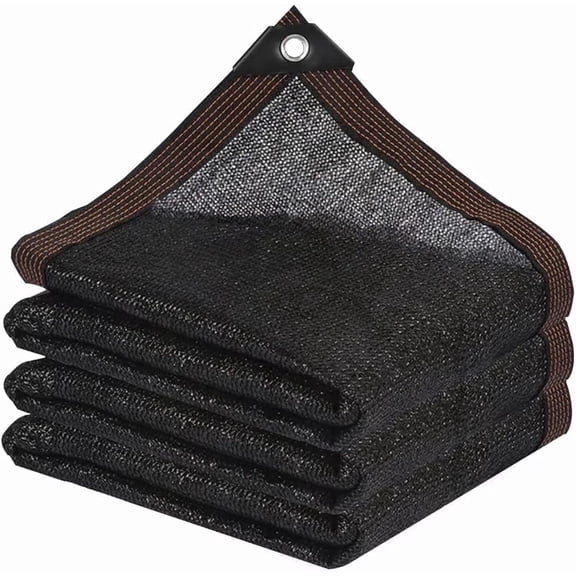 6.5x13 FT Shade Cloth,Garden Shade Mesh Netting with Grommets,Black Outdoor Sun Shade Cover for Plants, Flowers & Vegetables, 70%-90% Shading Rate