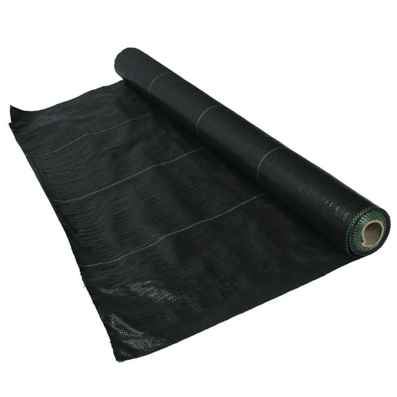 6.5x300 ft Weed Barrier Landscape Fabric - 100gsm Heavy Duty PP Polypropylene Ground Cover for Gardens, Pathways, Greenhouses - Durable, Permeable, Chemical-Free Weed Control