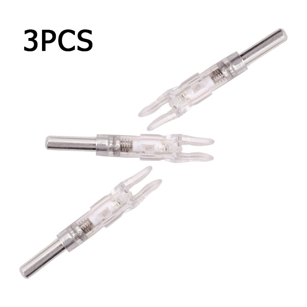 6/6.2Mm Hunting Shoot Archery Led Lighted Nock Compound Bow Arrow Nocks