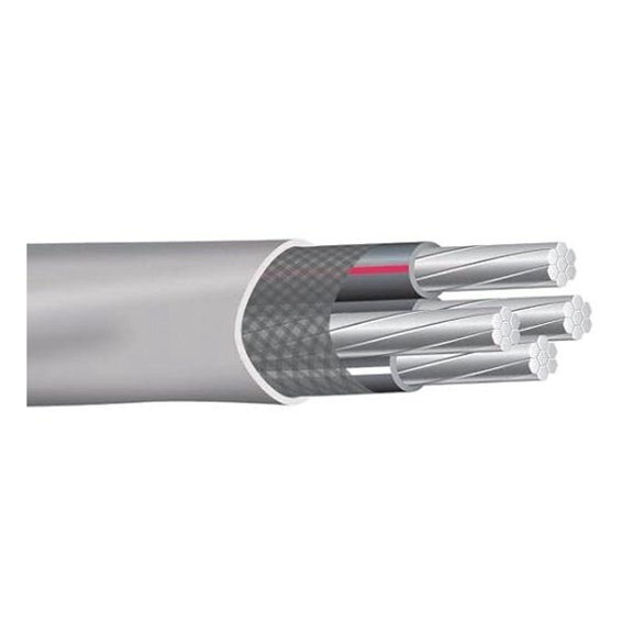 6-6-6-6 SER Aluminum Service Entrance Cable (75FT Cut)