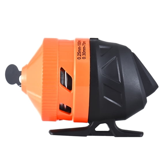 6.6-8.8lbs Smooth Drag Spincast Reel High Speed 3.4:1 Gear Ratio Right Hand Pre-Spooled Fishing Reel