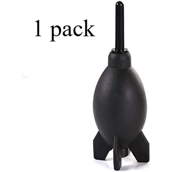 6.6 Inch Rubber Rocket Air Blower Duster Cleaner Dust Cleaning for Camera CCD Lens Keyboard Black