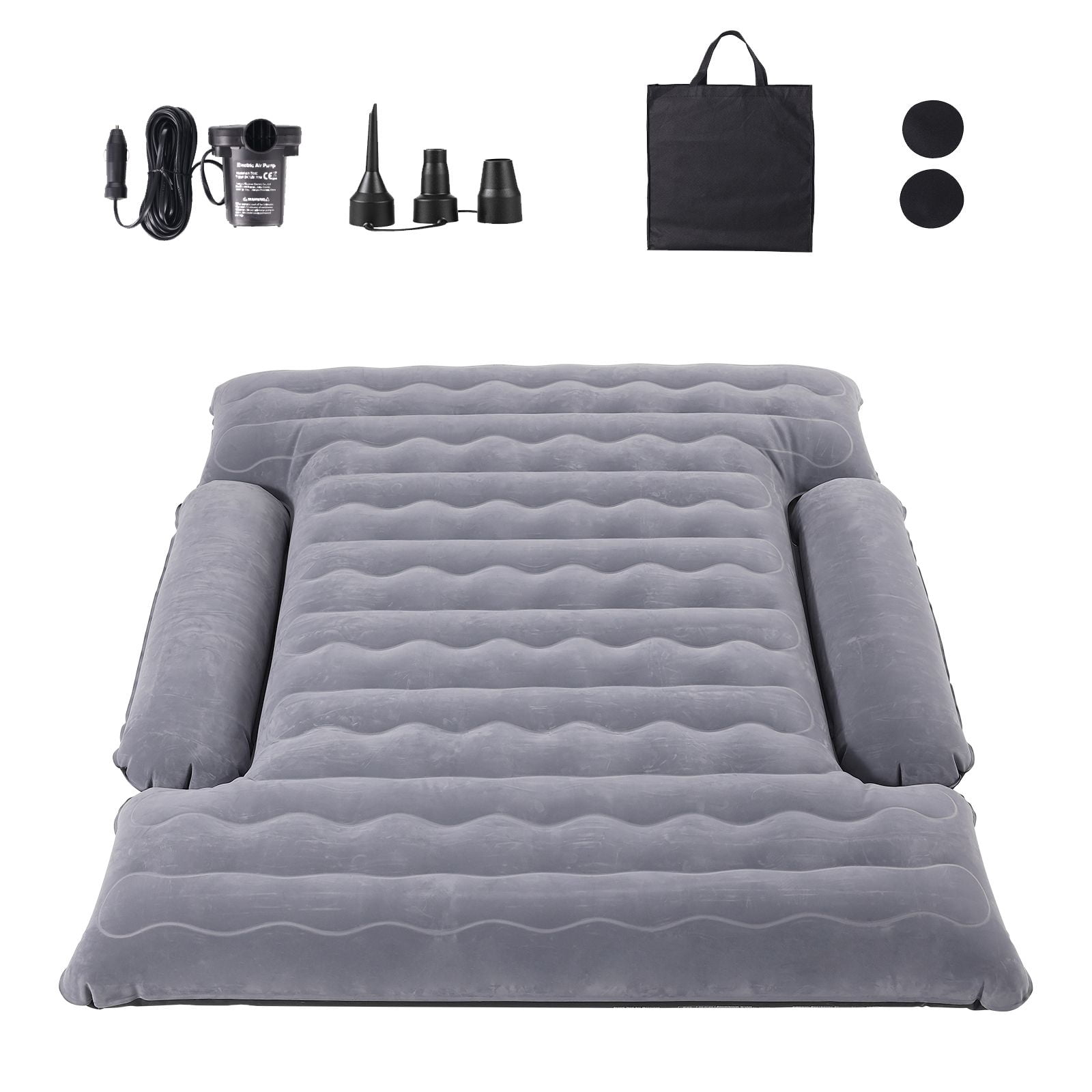 6-6 Truck Bed Air Mattress, 800LBS Load Capacity, Inflatable Air Mattress Camping Bed with 12V Air Pump 2 Pillows, Ford 150/250/350, for home office apartment bedroom and small space use