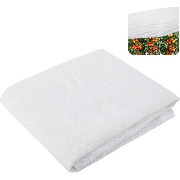 6.6 x 3.3 Ft Sun Shade Cloth, 60% Shading White Sun Protection Net