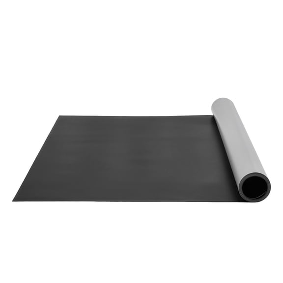 Multi-Purpose PVC Fitness Mat 6.6ft x 3ft  Durable Gym Flooring for Yoga Mats, Pilates, Exercise Equipment
