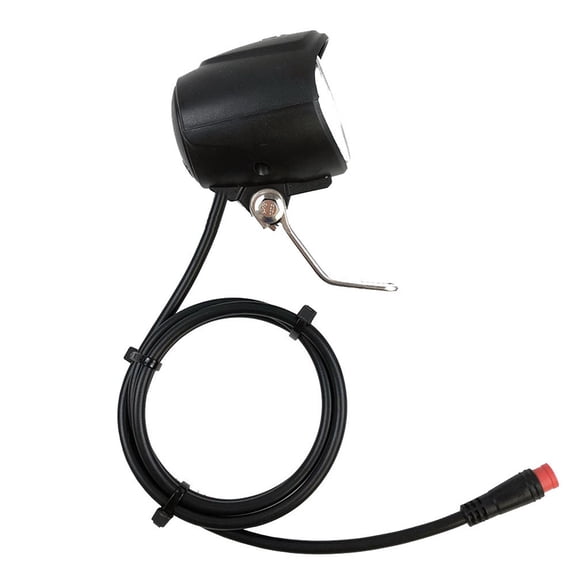 6-60V 5W Electric Bicycle Scooter Waterproof Connector 2Pin Led Light E Bike Front Light Headlight 3Pin Sm Connector E-Bike Part