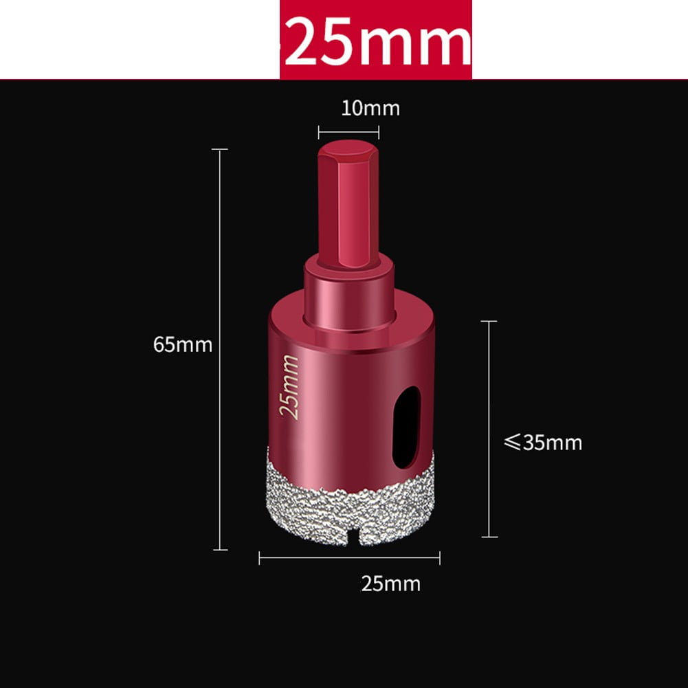 6-65mm dry/wet drill Bit Opener For Marble Granite Glass Tile Concrete