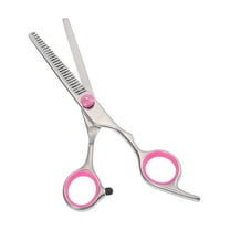 6.69 Inch Length Upgrade Thinning Scissors for Long Short Thick Hard Soft Hair for Men Women with Pink Gasket Ring