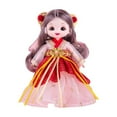 thumbnail image 1 of 6.69 Inch Oriental Silk Dress Doll with Movable Joints Ancient Chinese Hanfu Princess Collectible for 4+ Years, 1 of 6