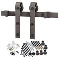 thumbnail image 1 of 6.6FT (78in) Premium Interior Modern Country Rustic Wood Barn Door Closet Hardware - Bent Style Barn Door Strap, 1 of 7