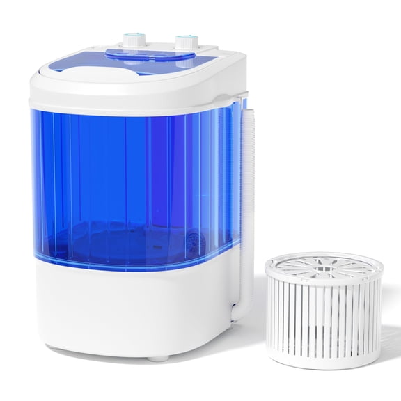 6.6L Portable Washing Machine, Compact Mini Semi-Automatic Laundry Washer For Apartments Dorms Traveling