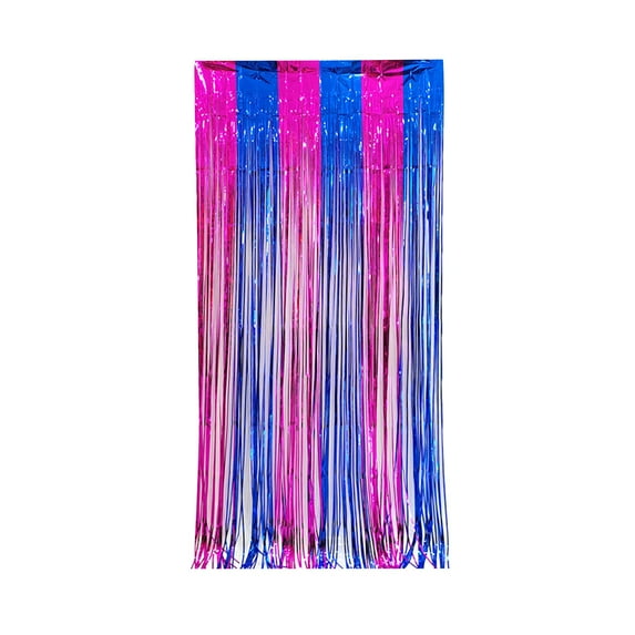 6.6ft Dual Color Rain Curtain, Party Decor Background for Birthday, Valentine's Day Events, Festive Decoration Supplies, Photo Booth Backdrop, Celebration Decor, Wedding Party Setup D