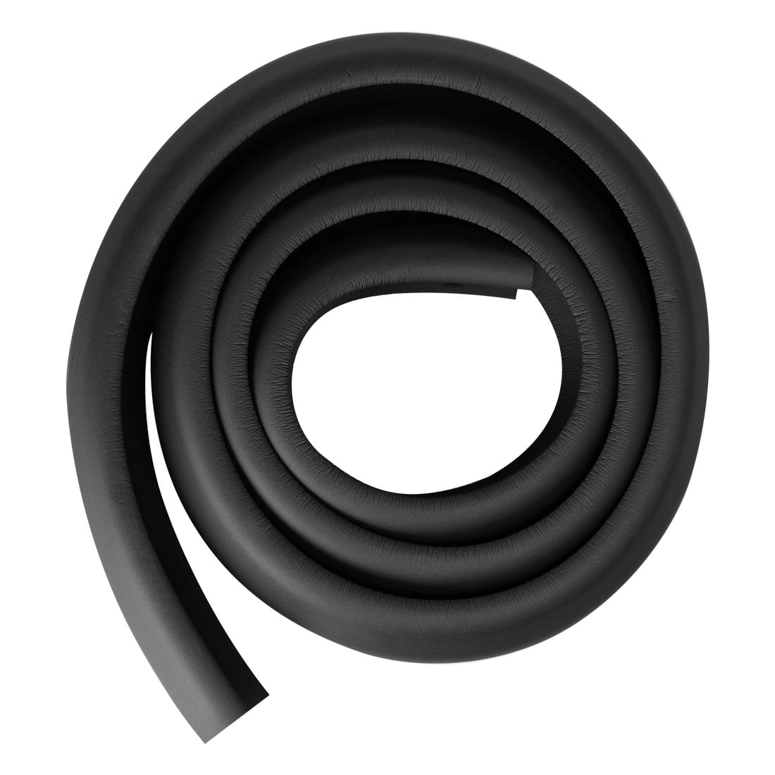 6.6ft Table Edge Foam Edge Cushion Guard Roll Bumper Protector Black