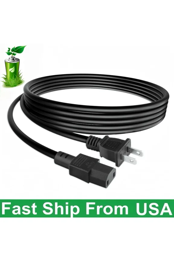 6.6ft UL AC Power Cord Cable Compatible with Integra DTR-5.9 DTR-8.3 DTR-8.9 A/V Receiver