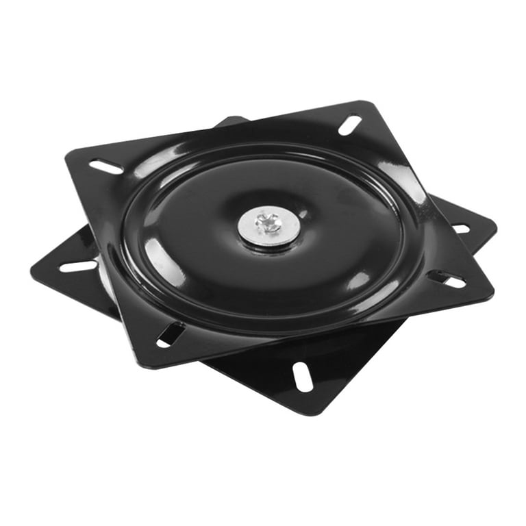 6 7 8 10 inch Heavy Duty Steel Bar Stool Swivel Base Replacement Plate 360 Chair Base Mount Part Swivel Black Walmart