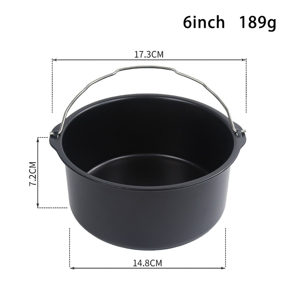 6/7/8Inch Round Baking for Mold Air Fryer Basket Tray Cake Non Pan 6
