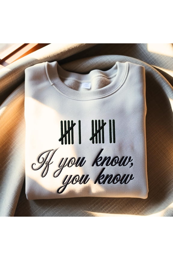 6 7 Embroidered Sweatshirt : 67 You Already Know Funny Viral Meme Shirt, Number Tee