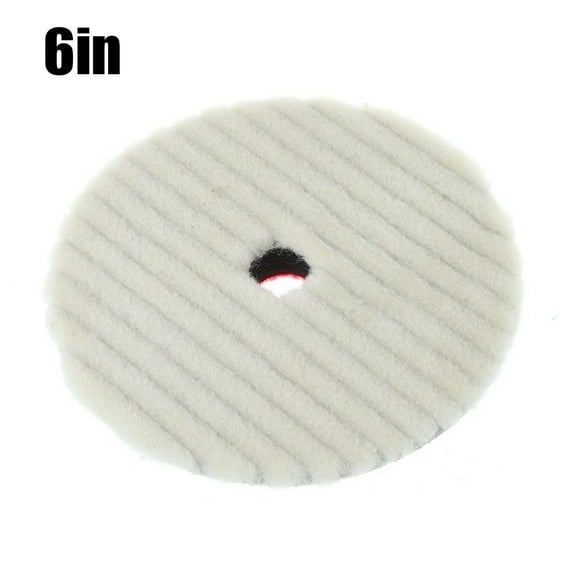 6/7 Inch Polishing Pads Wool Felt Polishing Pad Wheel Backing Pad For Car Glass Stainless Steel Polish 150mm/180mm