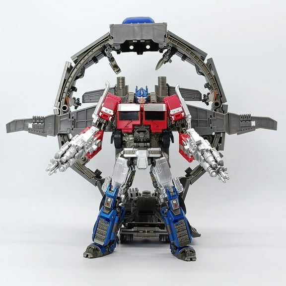 6.7-Inch Transformer-Rise of the Beast Optimus Prime Transformer Studio Series Plane Shape-shifter Action Figure,TW-1030 (Premium Edition) with Carriage (Premium Edition)