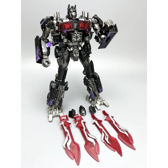 6.7-Inch Transformer Studio Series 05 Voyager Class Revenge of The Fallen Movie Optimus Prime KO Action Figure,Ideal Gifts (TW-1022,Black A)