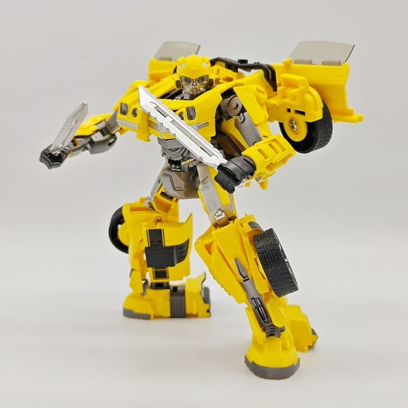 6.7-Inch Transformer Toys Studio Series 100 KO Vertion Movie Rise of the Beasts KO Bumblebe Converting Action Figure (TW-1032)