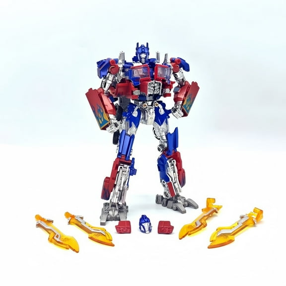 6.7 Inch Wing Equipped Cab Converting Premium Collectible Figure, Dual Mode Car-Robot Shape Shifting Hobby Display Model