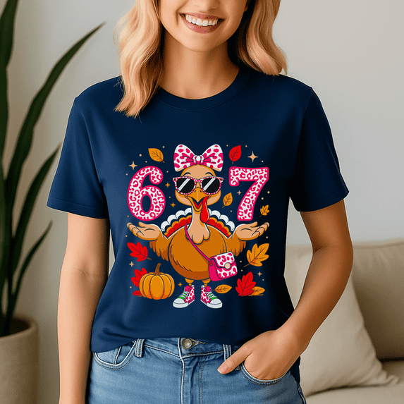 6 7 Meme, 67 Thanksgiving Shirt, Turkey Day Tshirt, Holiday Gift, Happy ...
