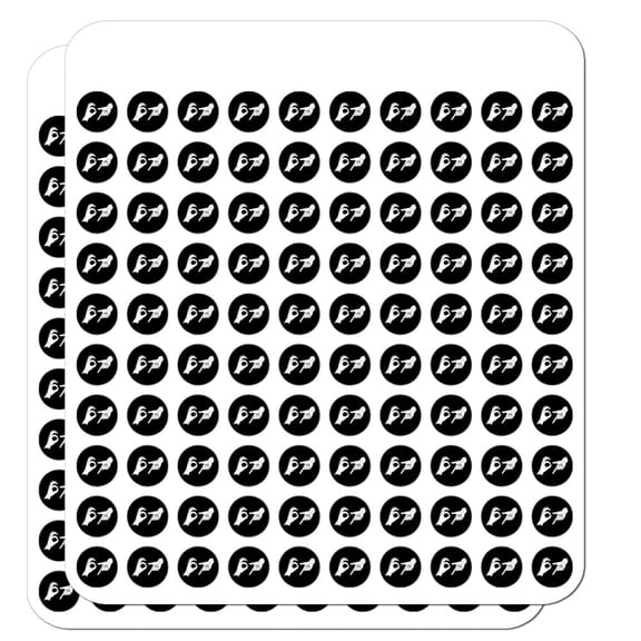 6-7 Meme Hand Signs Planner Calendar Scrapbooking Crafting Stickers