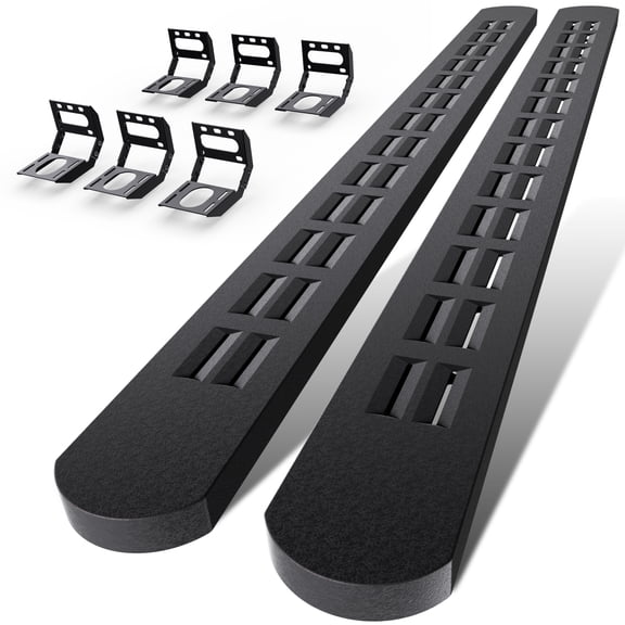 6.7" Running Boards Side Steps Compatible with 2019-2026 Dodge Ram 1500 New Body Style Quad/Extended Cab (Exclude Ram 1500 Classic), Black Truck Nerf Bars