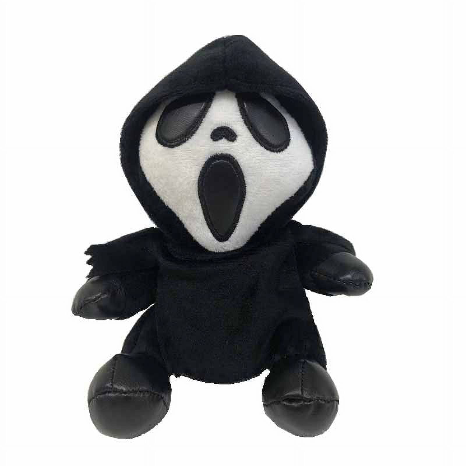 Cheap Halloween Ghost Movie Scream Character 23cm Fluorescent Plush Toys  Horror Ghost Face Plushie Soft P