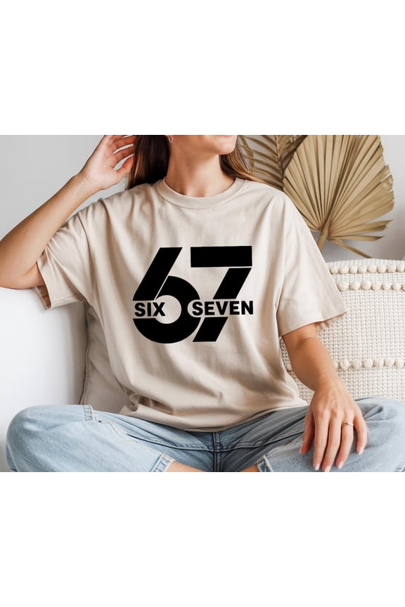 6 7 Shirt, Teacher T-Shirt, Six Seven Tiktok Trend, Group Shirt, Couples Costume,