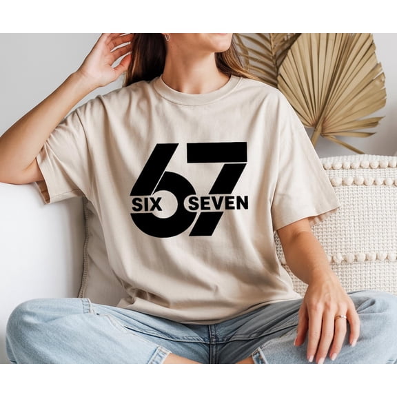 6 7 Shirt, Teacher T-Shirt, Six Seven Tiktok Trend, Group Shirt, Couples Costume,