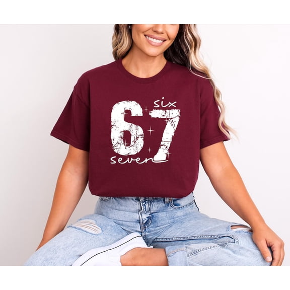 6 7 Shirt, teacher T-shirt, six seven Tiktok trend, group shirt, couples costume, All Size S-5Xl