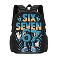 thumbnail image 1 of 6 7 Six Seven Backpack Fashion Travel Backpack Laptop Backpack Simple And Large Capacity Backpack 16.5 Inch, 1 of 9