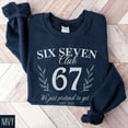 thumbnail image 1 of 6 7 Social Club Sweatshirt, 6 7 Hands Sweater, Teacher Shirt, Group Teacher Sweatshirt, Trendy Viral, Teacher Sweatshirt All Size S-5XL, 1 of 5