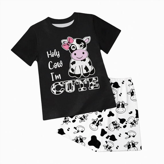 6-7 Years Child Toddler Baby Girl Fall Winter Clothes 2T 3T 4T 5T Outfits Long Sleeve Knitted Cotton Tops Pants Clothes Set Toddler Gift 3 6 12 18 24 Months Girls Black Tracksuit