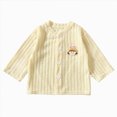 thumbnail image 1 of 6-7 Years Newborn Baby Girl Boy Cute Long Sleeve Button Cardigan Toddler Knit Sweater Infant Fall Winter Clothes Yellow Sweater Coat, 1 of 9