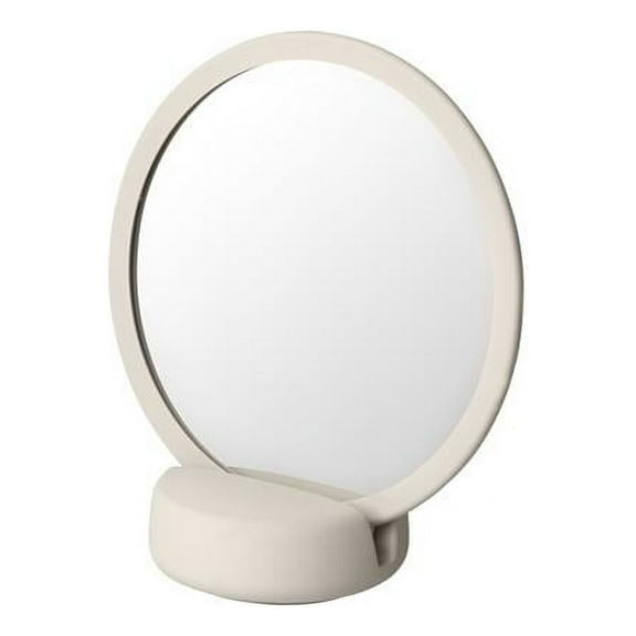 6.7 in. Dia. Sono Vanity Mirror, Moonbeam