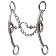 thumbnail image 1 of Professional's Choice Derby Bit - 6.75" Shank Twisted Wire Low Port Mouthpiece for Finished Horses, 1 of 2